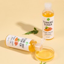 심황 다크 스팟 토너 지우개 교정기 잡티 페이드 리무버 모이스처라이징 브라이트닝 여드름 제거기 100ml, 한개옵션0