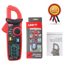 디지털 멀티미터 클램프 테스터 uni-t ut210b true rms 미니 ac 전류 전압 자동 범위 vfc 커패시턴스 전문 멀티