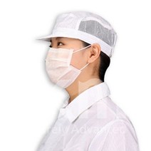 모자 제전모 C1 크린룸 후드 방진 케이엠 무진모, 화이트S