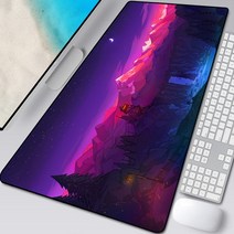 야구 스트라이커존 그물망 네트 피칭 배팅 연습 Deep Forest Firewatch 노트북 게이머 마우스 패드 게임용 대형 잠금 장치 키보드 70x30 cm Deak Mat fo, kanhuoren-009+800x300x3mm