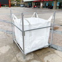 대형 분리수거함 리사이클 거치대 대용량 쓰레기통 스탠드 분리수거대 재활용, 톤 백 랙