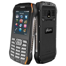 Plum RAM 10 언락 4G 볼트 2022 견고한 폰 ATT 모바일 소비자 셀룰러 블랙/오렌지, Orange