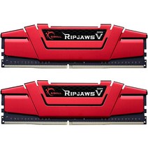 G.SKILL 16GB (2 x 8GB) Ripjaws V 시리즈 DDR4 PC4-19200 2400MHz 인텔 X299 / Z270 / Z170 / X99 플랫폼 데스크탑 메모리