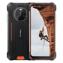 Blackview bv8800 ip68 방수 g96 90hz 스마트폰 8380mah +, 유럽 ​​연합을 위해, 주황색