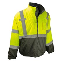 Radians SJ210B3ZOS2X 쓰리인원 디럭스 HiViz 봄버 재킷 2XL 오렌지