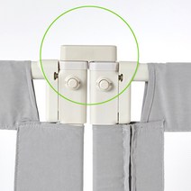 BBZ 침대가드 폴딩침대가드 낙상방지 유아 안전가드 (KC인증), 연결캡-폴딩형일자캡