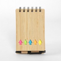 대나무 접착메모지 볼펜 핸디수첩 / 다이어리 스터디플래너 오늘공부스터디플래너 운동일지 다이어트일기 하루계획표 오늘공부 플래너 시간계획표, 상세페이지 참조