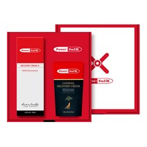 파워풀엑스 기획세트, 리커버리크림 플러스, 60ml+진생 리커버리크림 20ml