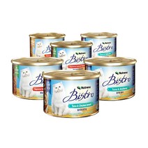 비스트로 캔 고양이 간식 160g x 24캔 6종, 3 흰살 참치와 닭안심 160g 24캔