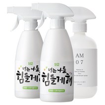 몬트 기름때제거제&주방살균소독수 500ml, 3개