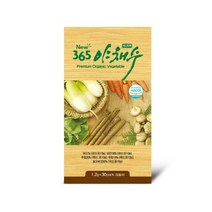 유기농 365 야채수 미니티백1g x 30팩 (국내산) 5가지 신선한 야채를 건조하여 만든 야채수