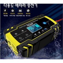 Sewoong 2021 LCD 12V/24V자동식별 자동차/오토바이 배터리 충전기, 옵션1, 1개