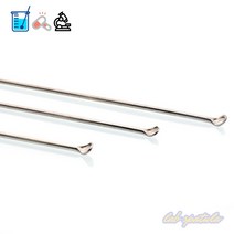 작은 약 숟가락 시약 스푼 단일 및 양방향 실험실 분말 화학 마이크로 더블 헤드