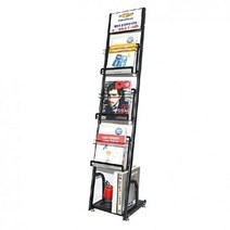 삼화 철제 카다로그스탠드 규격 CS-210G 1열 3단 A4