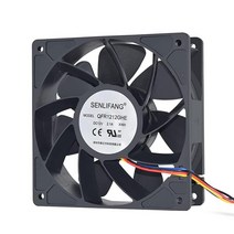 6000RPM의 120mm 팬 S9 L3+ S15 M3 S17 A8+ A9용 Antminer 팬 12V DC 2.1A 냉각 팬 1238 더블 볼 베어링 GPU 냉각 팬 다양한 채굴, 12V 6Pcs