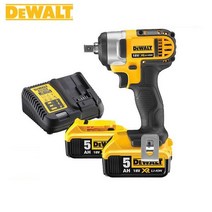 디월트 DCF880P2 충전 임팩렌치 18V 5.0Ah 배터리충전기 포함