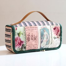 바이핸즈 퀼트 diy키트 패키지 소품 - 빈티지 로즈 샵 파우치, 1개