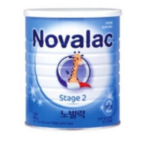노발락 프리미엄 분유 스테이지 2단계, 800g, 2개