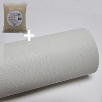 유니크 p7풀칠벽지 소폭실크 셀프도배세트 (벽지1롤+도배풀1포+깔지1), 페브릭 벨린다민트