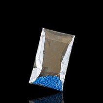 비닐봉투 접착 OPP봉투 폴리백 15X30cm+4cm 400매, 투명