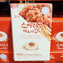 이지쉐프 이지쉐프 소이라구 파스타 소스 180g X 5개입, 단품, 단품