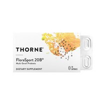 THORNE 쏜리서치 플로라스포츠 프로바이오틱스 200억 CFU 각개포장 유산균 30캡슐, 1개, 기본