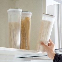 면 보관용기 파스타 국수 보관통 1개, 블루