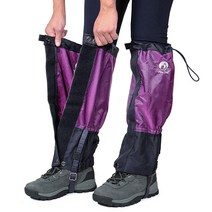 Pike Trail 레그 게이터 – 하이킹 걷기 사냥 등산 및 스노우슈잉을 위한 방수 및 조절 가능한 스노우 부츠 게이터(디펜스 포스 카모), Lavender Escape