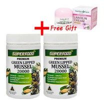 네이쳐스그린웨이 초록입홍합 20000mg 아스로캄 슈퍼푸드, 2개