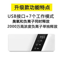 가정 자동차 오존 발생기 냄새 제거 탈취 살균기 USB 충전식 소형 음이온 공기 정화 청정, 업그레이드(영국)