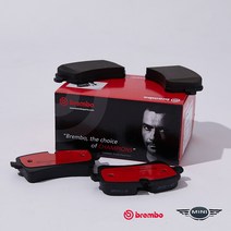 브렘보(Brembo) 미니 컨버터블 브레이크 패드(앞뒤 한대분) F57 2.0 쿠퍼S Brembo 센서포함, 미포함
