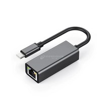 한국미디어시스템 LED 노트북 랜젠더 이더넷 어댑터 USB 3.1 C타입 기가비트 인터넷 연결 LGC2