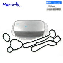 오일쿨러 55355603 Chevrolet Cruze 용 엔진 오일 쿨러 Orlando Sonic Croma Aveo 5 G3 OPEL Astra Zafira Signum Vect