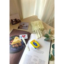 1회용 미니 버터나이프 배달 포장 테이크아웃 (100개입) 베이글 크림 버터 잼 일회용 나이프 카페용품 일회용품