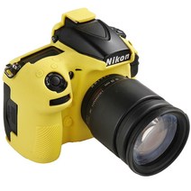 적용하다Nikon D800ED 810 D500 D4 D4S 실리콘 커버 카메라 케이스 적용, D810 옐로우
