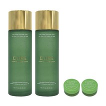 김정문알로에 큐어 하이드라 수딩 토너 130ml x 2p + 체험키트, 1세트