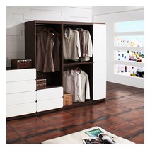 [아르스노바] 시스템 드레스룸(1단드레스장+2단드레스장+틈새수납장), 상세 설명 참조