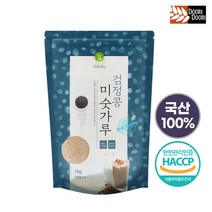 [영양간식] 국산100% 검정콩 미숫가루 1kg 식사대용 간편식 두리두리