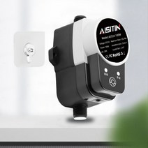 가정용가압펌프 온수 수압 샤워부스터증압 무소음 수도 아파트 샤워기 수압펌프 자동 압력, 수동 자동, 150w, 유럽 연합(국내 어댑터)