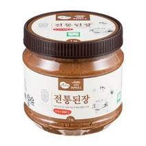맑은물에 운주골정학님 전통 된장, 1개, 1kg