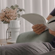 나노워셔 미니 공기 청정기 휴대용 음이온 가습 미세먼지 공기청기 정화, 나노워셔미니 - 투명-블랙