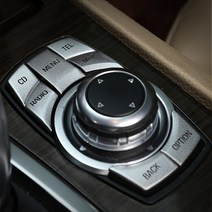 BMW 5시리즈 E60 아이드라이브 버튼 커버, E60(09-10년식), CD+MAP_관통형