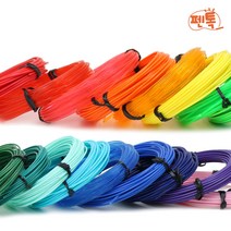펜톡 3D펜 PLA 필라멘트 재료 7m 37색 (1.75mm), 08-하늘