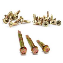 직결피스 양날나사 접시 와샤 육각 머리 13mm 16mm 19mm 25mm 32mm 38mm 50mm 65mm 75mm 100mm, 직결피스(육각머리), #14x80(100개)1봉지