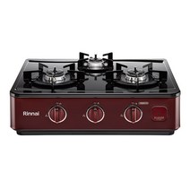 [KT알파쇼핑]린나이 RTR-30W01 3구 가스레인지 리뷰이벤트, LNG_설치지원방식_상세페이지참조, LNG