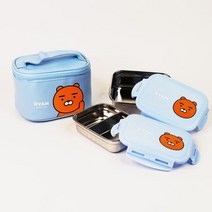 릴팡 카카오 락스텐심플가방도시락2단 라이언 KF6255, 단품