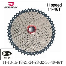 스프라켓 12단 자전거휠 BOLANY MTB 스프로킷 8 9 10 11 12 속도 카세트 32 36 40 42 46 50 52T 산악 Freewheel Shimano, 17 CSM1146