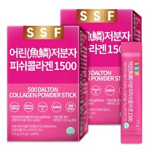 순수식품 500달톤 저분자 피쉬 콜라겐 1500mg 스틱 실속형 비타민C 콜라겐/히알루론산, 200개, 2.5g