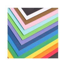 컬러 하드보드지/미색 하드보드지/A4/8절/4절, 녹색 20매, 8절