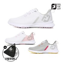 [신발주머니증정][아쿠쉬네트코리아정품]풋조이 FLOW 플로우 끈타입 여성 골프화 3종